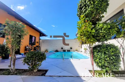 Casa à venda em biguaçu (sc) — 3 quartos, suíte, piscina, energia solar e 6 vagas de garagem