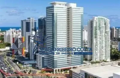 Sala comercial de alto padrão com estrutura de bem-estar e serviços exclusivos.
