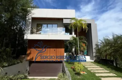 Casa espaçosa e sofisticada de alto padrão  para locação em alphaville ii