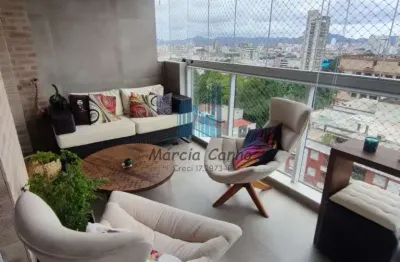 Apartamento com 3 quartos à venda na Avenida Almirante Cochrane, 29, Embaré, Santos