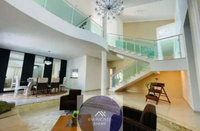 Casa em condomínio fechado com 4 quartos à venda na rua josé fontebasso, 537, caxambu, jundiaí, 400 m2 por r$ 1.750.000