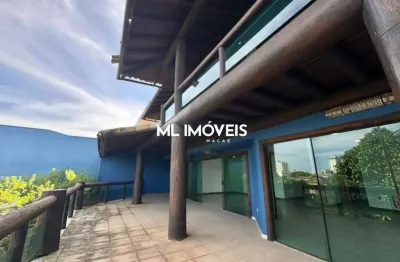 Casa à venda, 5 quartos, 4 suítes, 6 vagas, cancela preta - macaé/rj