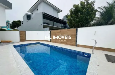 Casa à venda, 5 quartos, 5 suítes, 2 vagas, vale dos cristais - macaé/rj