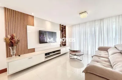 Apartamento à venda, 4 quartos, 3 suítes, 3 vagas, cavaleiros - macaé/rj