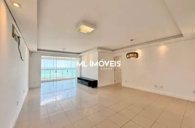 Apartamento à venda, 3 quartos, 1 suíte, 2 vagas, praia do pecado - macaé/rj