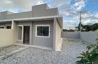 Casa em matinhos , balneário saint etiene, medida do terreno 150m² e de área construída 43m², 2 dormitórios ( sendo 1 suíte ) e 6 vagas - matinhos - pr