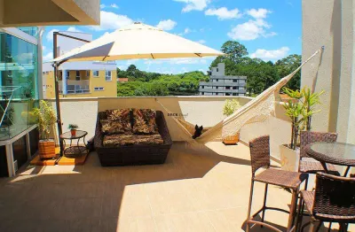 Cobertura no bairro juvevê com 225m², 3 dormitórios (sendo 2 suítes) e 2 vagas - juvevê - curitiba - pr