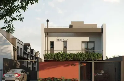 Triplex novo no bairro abranches com 170m², 3 dormitórios ( sendo 1 suíte ) e 3 vagas - abranches - curitiba - pr
