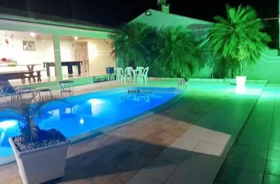 Casa com piscina em guaratuba à 200m do mar com 184m², 4 dormitórios ( sendo 1 suíte ) e 3 vagas - guaratuba - pr