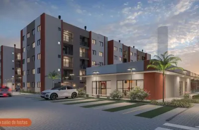 Apartamento na planta no atuba com 45m², 2 quartos e 1 vaga - atuba - curitiba - pr