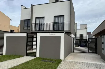 Casa nova em condomínio no bairro xaxim com 157m², 3 dormitórios ( sendo uma suíte com sacada ) e 1 vaga de garagem, xaxim, curitiba - pr
