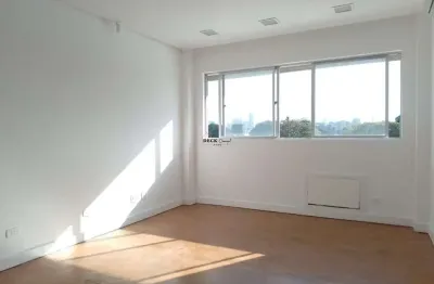 Sala comercial com vaga de garagem para locação, com 27 m², por r$ 1.050,00/mês - hugo lange - curitiba/pr.