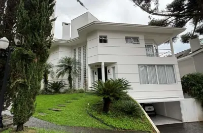 Sobrado de alto padrão em condomínio fechado no ecoville, 3 dormitórios ( sendo 3 suítes ) e 4 vagas - campo cumprido - curitiba - pr