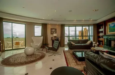 Apartamento luxuoso no bairro ecoville com 360m², 4 dormitórios ( todos suítes ) e 4 vagas - mossungue - curitiba - pr