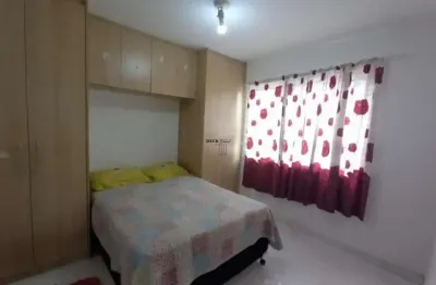Apartamento semi-mobiliado com 53m², 2 dormitórios e 1 vaga - campo pequeno em colombo - pr