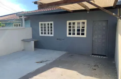 Casa individual no terreno para locação — 3 quartos, 1 vaga de garagem, 70 m², taboão, curitiba – pr