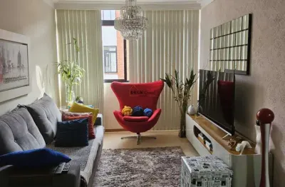Apartamento mobiliado no bairro alto da xv com 70 m², 2 dormitórios e 1 vaga - alto da xv - curitiba - pr