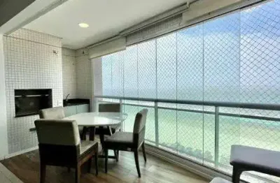 Apartamento frente mar - 03 suites - 02 vagas na garagem-mobiliado