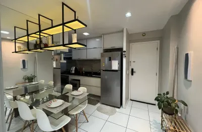 Lindo apartamento para alugar - todo mobiliado - 02 quartos - 02 vagas