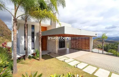 Casa com 429 m², 4 quartos e 6 banheiros à venda no condomínio mirante da mata em nova lima