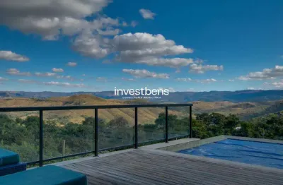 Casa mobiliada com 584 m², 4 suítes para alugar no condomínio mirante da mata em nova lima