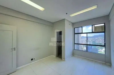 Sala com 25 m² para alugar na avenida raja gabaglia - gutierrez