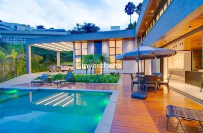 Casa nova de 1.000m² à venda no condomínio nascentes, bairro vale dos cristais, nova lima, mg