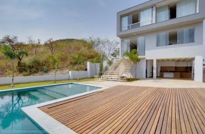 Casa em condomínio fechado com 4 quartos à venda na Rua Embaúba, Mirante da Mata, Nova Lima