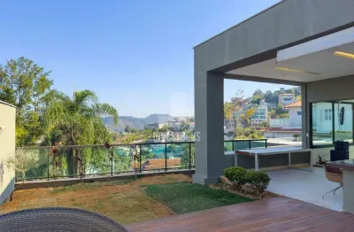 Casa em condomínio fechado com 4 quartos à venda na Rua Granada, Vila Castela, Nova Lima