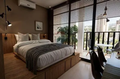 Studio totalmente mobiliado lindo - condominio novinho em perdizes - r$ 3.580,00