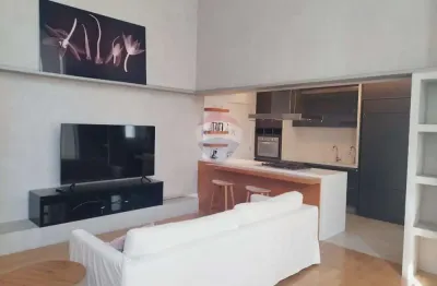 Apartamento com Pé-Direito Duplo para locação no coração do Jardim ´Paulista, totalemte mobiliado e sofisticado -2 suites , muito iuluminado - 107 m²