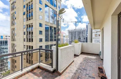 Linda cobertura Duplex para locação na Rua Iara - Itaim Bibi - 90m2 - reformada - 1 vaga de garagem