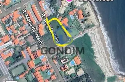 Terreno à venda na loteamento praia da tabuba, tabuba, caucaia por r$ 1.000.000