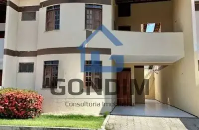 Casa em condomínio fechado com 4 quartos à venda na rua bill cartaxo, 885, sapiranga, fortaleza por r$ 520.000