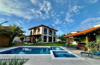 Casa com 4 quartos à venda na da praia, 436, jacaúna, aquiraz por r$ 1.400.000