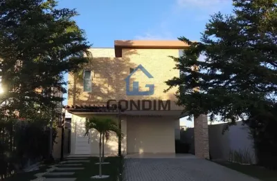 Casa em condomínio fechado com 3 quartos à venda na avenida atlântica, 1, cidade alpha, eusébio por r$ 1.300.000