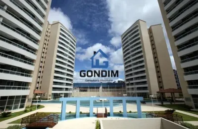 Apartamento com 3 quartos à venda na rua governador manoel de castro filho, 100, edson queiroz, fortaleza por r$ 695.000