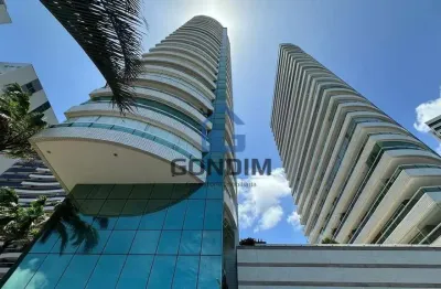 Apartamento com 4 quartos à venda na avenida beira mar, 4400, mucuripe, fortaleza por r$ 6.900.000