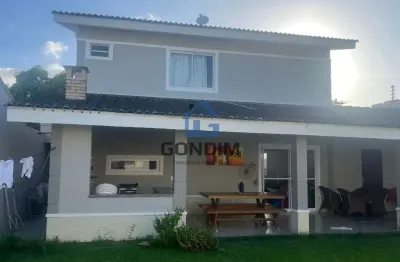 Casa em condomínio fechado com 3 quartos à venda na josé amora sa, 170, coité, eusébio por r$ 850.000