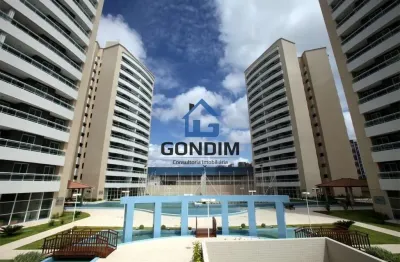 Apartamento com 3 quartos à venda na rua governador manoel de castro filho, 100, edson queiroz, fortaleza por r$ 715.000