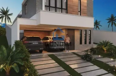 Casa em condomínio fechado com 3 quartos à venda na avenida atlântica, 2303, cidade alpha, eusébio por r$ 1.400.000