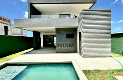 Casa em condomínio fechado com 4 quartos à venda na avenida atlântica, 1, cidade alpha, eusébio por r$ 1.790.000