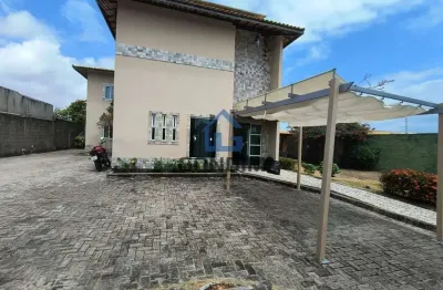 Casa em condomínio fechado com 5 quartos à venda na rua pitombeiras, 101, edson queiroz, fortaleza por r$ 780.000