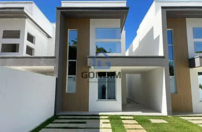 Casa em condomínio fechado com 3 quartos à venda na cristal, 1, eusebio, eusébio por r$ 499.000