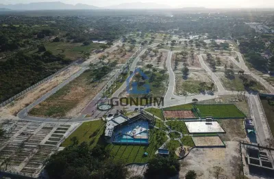 Terreno em condomínio fechado à venda na rua joão de castro, 1343, jacundá, aquiraz por r$ 230.000