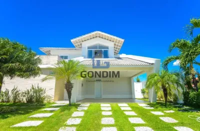 Casa em condomínio fechado com 4 quartos à venda na mucuripe, 16, alphaville eusebio, eusébio por r$ 5.800.000