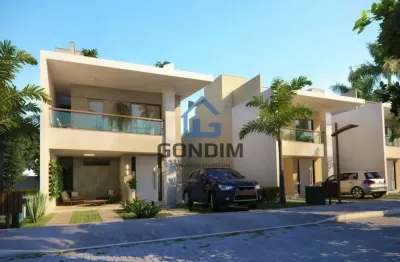 Casa em condomínio fechado com 3 quartos à venda na joão de castro, 1610, jacundá, eusébio por r$ 841.000