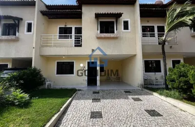 Casa em condomínio fechado com 4 quartos à venda na rua teodoro de paiva, 255, engenheiro luciano cavalcante, fortaleza por r$ 500.000