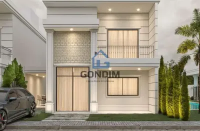 Casa em condomínio fechado com 3 quartos à venda na rua manoel gomes, 193, amador, eusébio por r$ 799.000