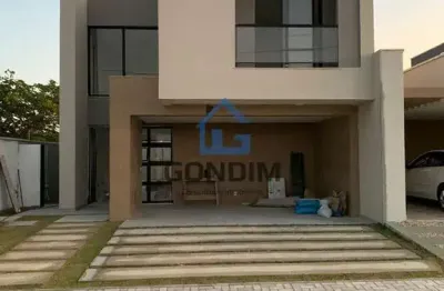 Casa em condomínio fechado com 3 quartos à venda na rua joão de castro, 553, jacundá, aquiraz por r$ 849.900